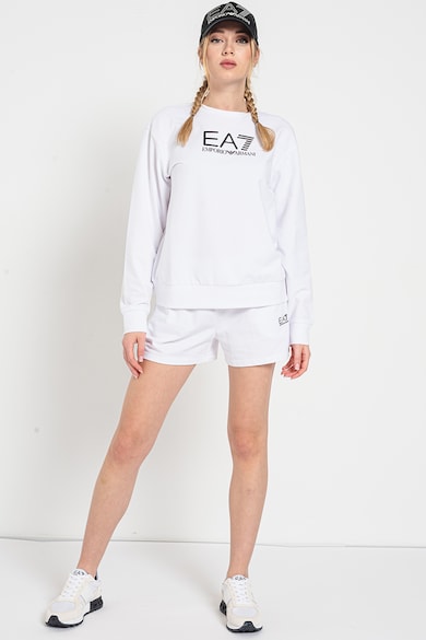 EA7 Спортен екип с лого и къса долна част Жени