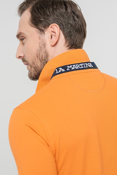 LA MARTINA Tricou polo cu detaliu brodat Barbati