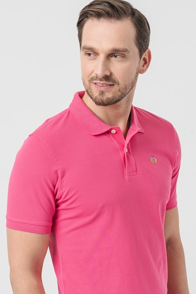 LA MARTINA Tricou polo cu detaliu brodat Barbati