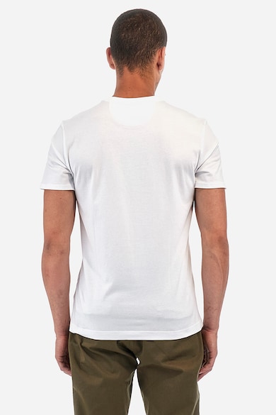 LA MARTINA Тениска с овално деколте и лого Мъже