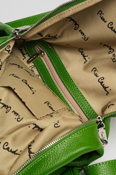 Pierre Cardin Bőr hátizsák logós részlettel női