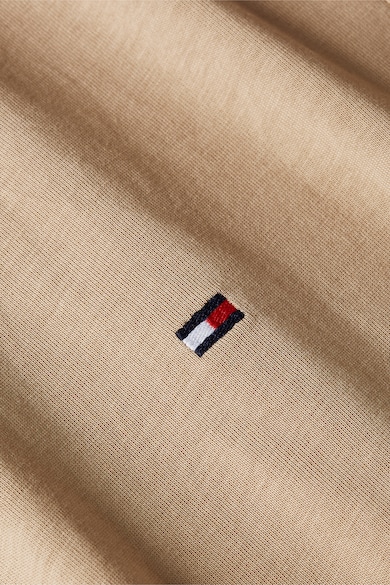 Tommy Hilfiger Tricou cu decolteu la baza gatului si logo Barbati