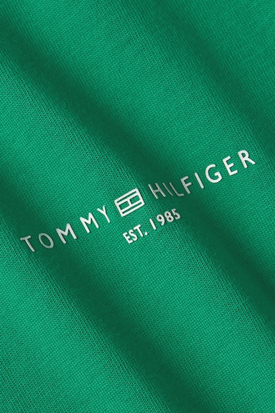 Tommy Hilfiger Rochie-tricou de bumbac organic cu snur de ajustare Femei