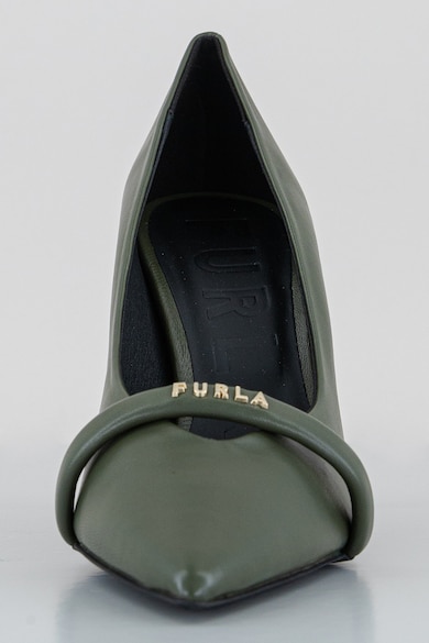 Furla Кожени обувки с ток стилето и остър връх Жени
