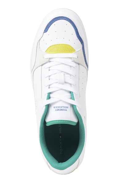 Tommy Hilfiger Спортни обувки с дизайн с цветен блок и велур Мъже