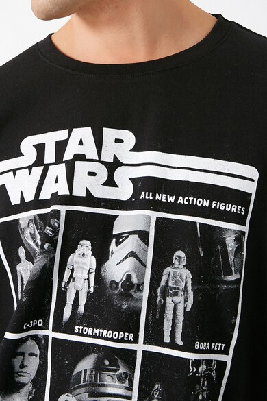 KOTON Свободна тениска с шарка на Star Wars Мъже