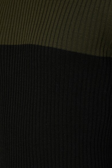 KOTON Пуловер с цветен блок и овално деколте Мъже