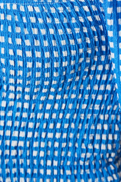 KOTON Карирана рокля с квадратно деколте Жени