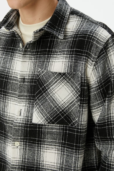 KOTON Карирана риза с джоб на гърдите Мъже