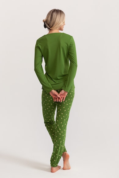 Soft & Seven BY SOFIAMAN Leti mintás hosszú pizsama női