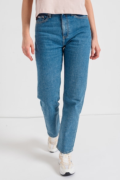 CALVIN KLEIN JEANS Magas derekú straight fit farmernadrág női