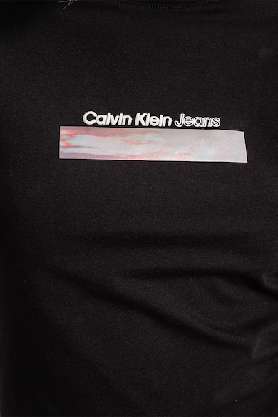 CALVIN KLEIN JEANS Tricou crop cu logo Femei