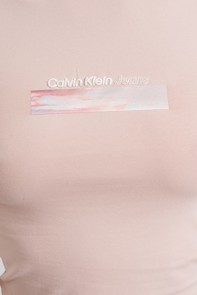 CALVIN KLEIN JEANS Crop póló logóval női