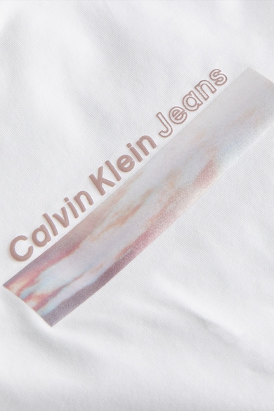 CALVIN KLEIN JEANS Crop póló logóval női