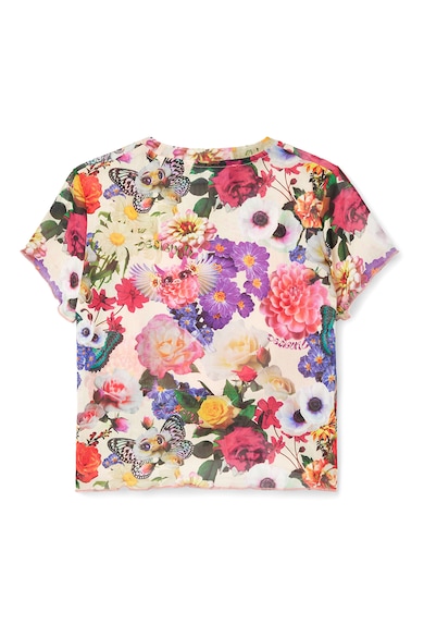 DESIGUAL Tricou cu imprimeu floral Fete