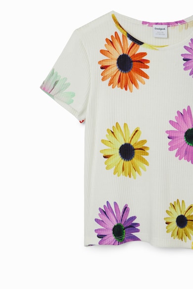 DESIGUAL Tricou cu imprimeu floral Fete