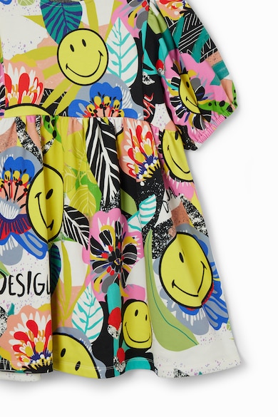 DESIGUAL Rochie evazata cu imprimeuri diverse Fete