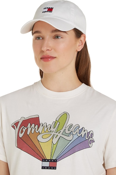 Tommy Jeans Heritage állítható organikus pamut baseballsapka női
