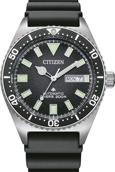 Citizen Автоматичен часовник със силиконова каишка Мъже