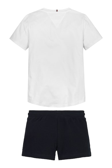 Tommy Hilfiger Тениска с овално деколте и къс панталон Момичета