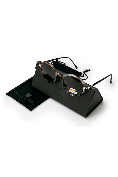Marc Lauder Polarizált uniszex kerek napszemüveg férfi