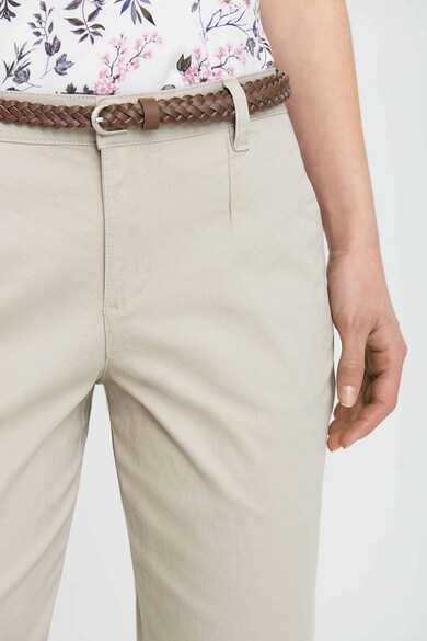GreenPoint Едноцветен панталон капри Жени