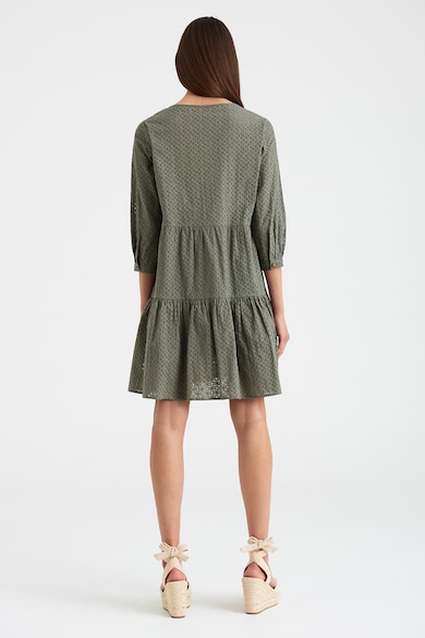 GreenPoint Sangallo csipkés rétegezett ruha női