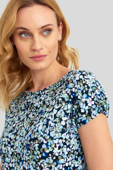 GreenPoint Блуза с овално деколте и десен Жени