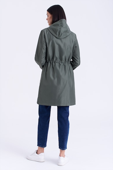 GreenPoint Kapucnis cipzáros dzseki női