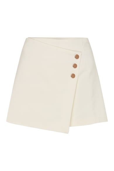 GreenPoint Къса пола-панталон с декоративни копчета Жени