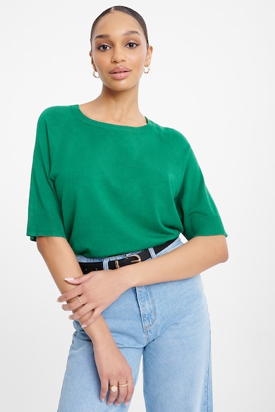 GreenPoint Rövid raglánujjas pulóver női