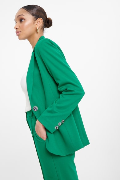 GreenPoint Blézer fedőlapos zsebekkel és hajtókás gallérral női