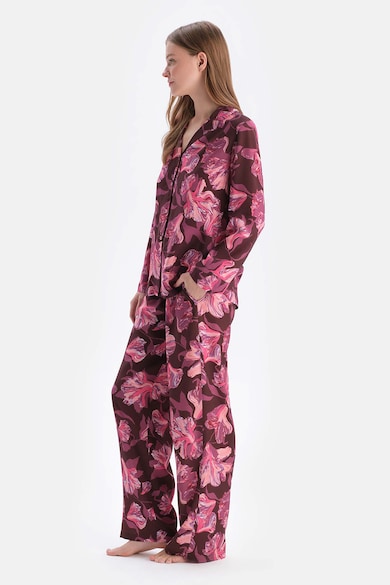 DAGI Bluza de pijama cu imprimeu floral Femei