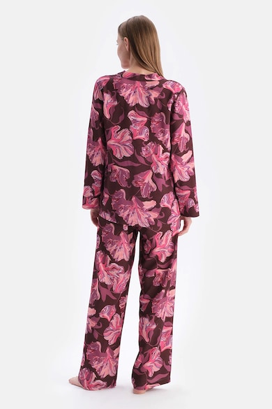 DAGI Bluza de pijama cu imprimeu floral Femei