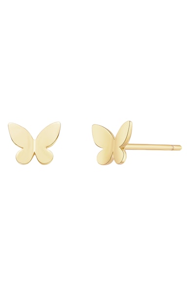 Lisa&Co. Cercei in forma de fluture placati cu aur de 14K Femei