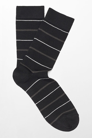 Mango Раирани дълги чорапи - 2 чифта Мъже
