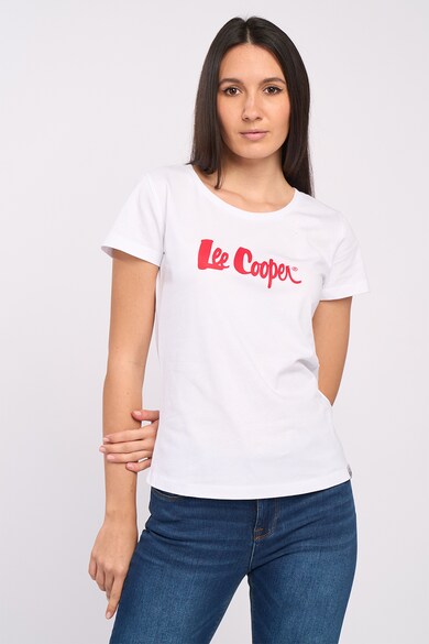 Lee Cooper Памучна тениска с лого Жени
