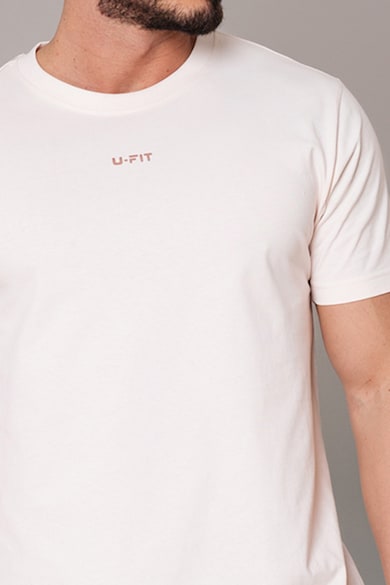 uFIT Tricou cu decolteu la baza gatului Barbati