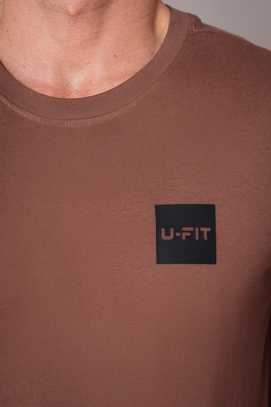 uFIT Kerek nyakú póló logóval férfi