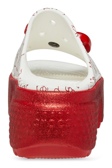 Crocs Saboti demi-wedge cu funda Hello Kitty Stomp Femei