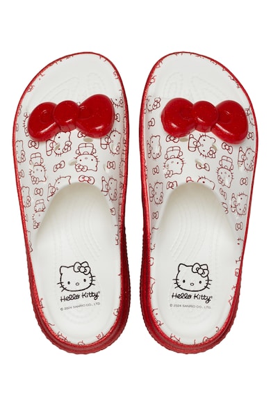 Crocs Saboti demi-wedge cu funda Hello Kitty Stomp Femei