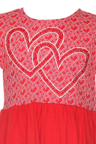 Agatha Ruiz de la Prada Rochie cu imprimeu cu inimi Fete