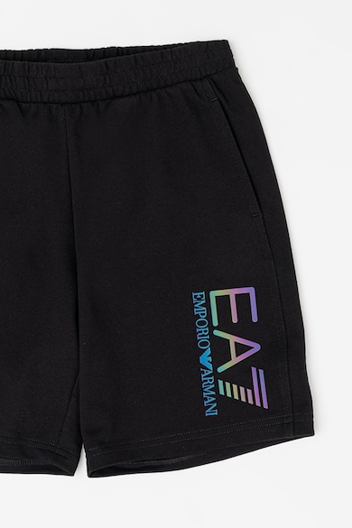 EA7 Pantaloni scurti cu imprimeu logo Baieti