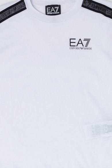 EA7 Pamutpóló logós csíkokkal Fiú
