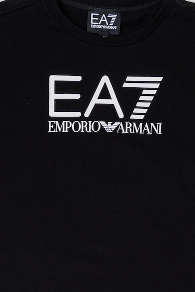 EA7 Тениска с овално деколте икъс панталон - 2 части Момчета