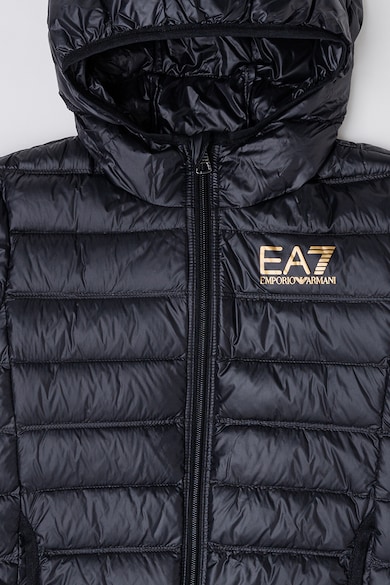 EA7 Pihével bélelt télikabát kapucnival Fiú