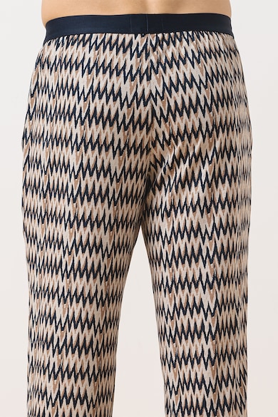 Emporio Armani Underwear Дълга памучна пижама с овално деколте Мъже