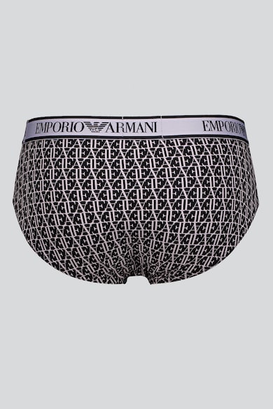 Emporio Armani Underwear Слипове с лого, 3 чифта Мъже