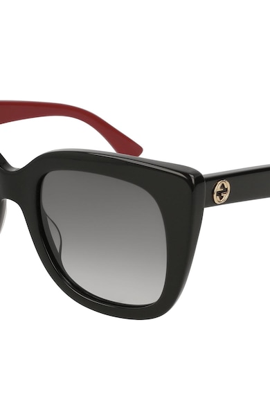 Gucci Слънчеви очила Wrap с градиента Жени