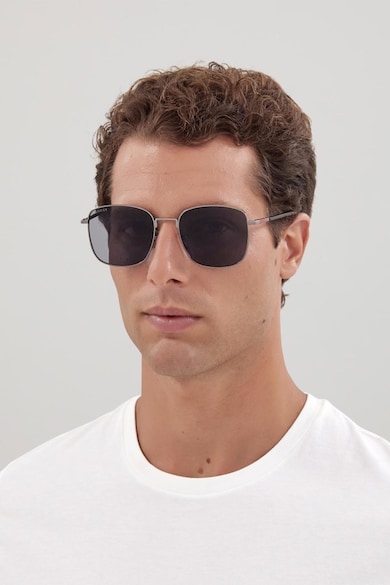 Gucci Aviator napszemüveg egyszínű lencsékkel férfi